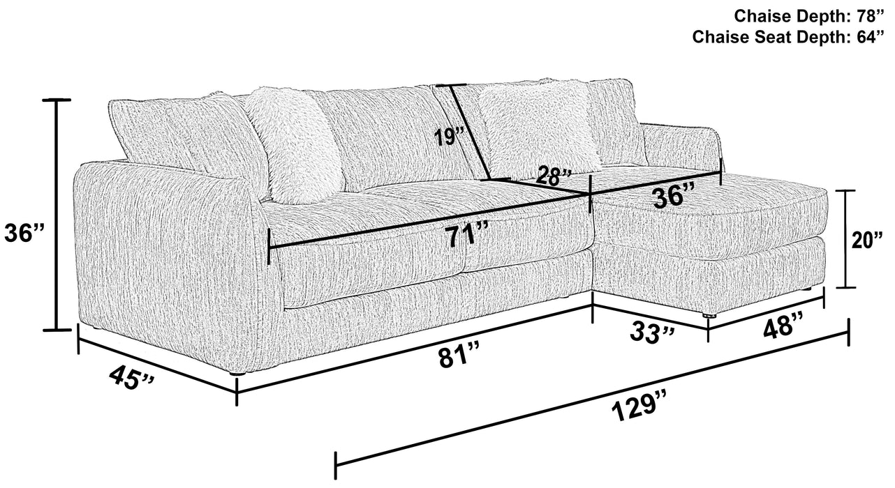 Bucktown - 2 Piece Sofa
