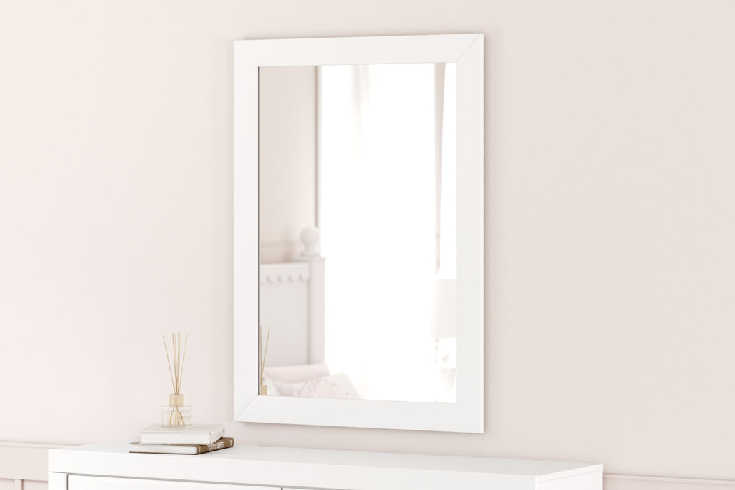Mollviney - White - Bedroom Mirror