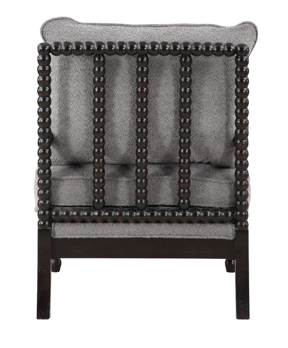 Middlebury - Accent Chair - Dark Brown and Gray