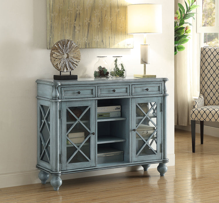 Delta - Three Drawer Two Door Credenza - Mabry Mill Burnished Blue
