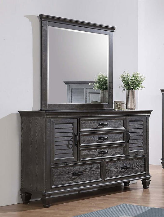 Franco - 5-drawer Dresser With Mirror