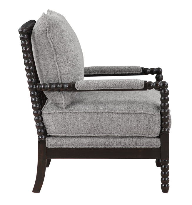 Middlebury - Accent Chair - Dark Brown and Gray