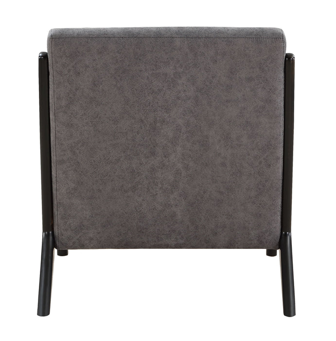Kendall - Accent Chair - Black / Charcoal