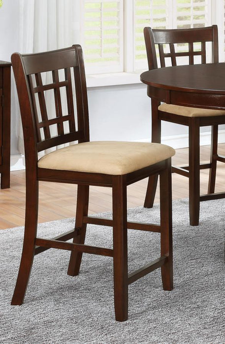 Lavon - 24" Counter Stools (Set of 2) - Tan And Brown