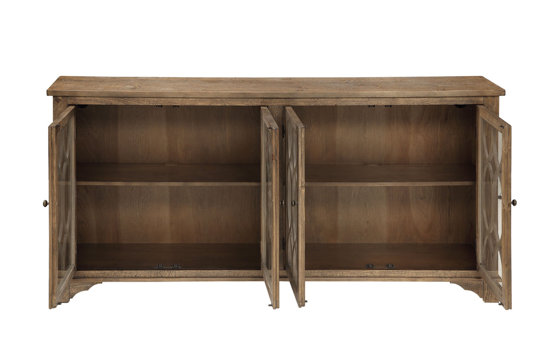 Brody - Four Door Credenza - Cayhill Distressed Brown