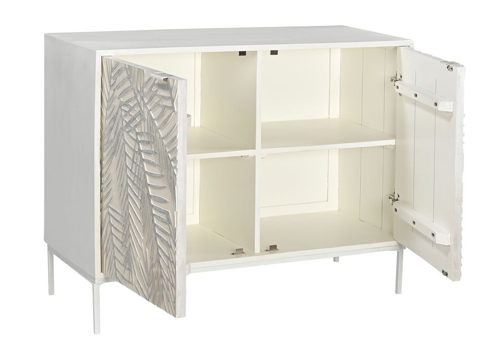 Cloudfield - Two Door Cabinet - Weathered White