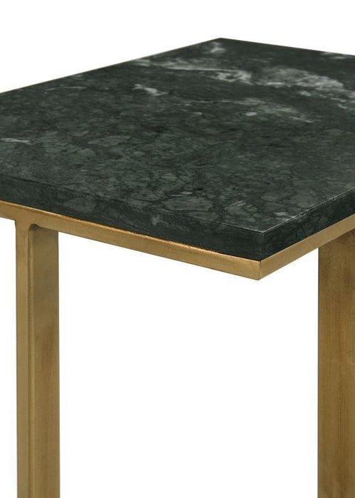 Vicente - Accent Table With Marble Top