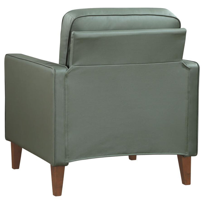 Jonah - Upholstered Track Arm Accent Club Chair