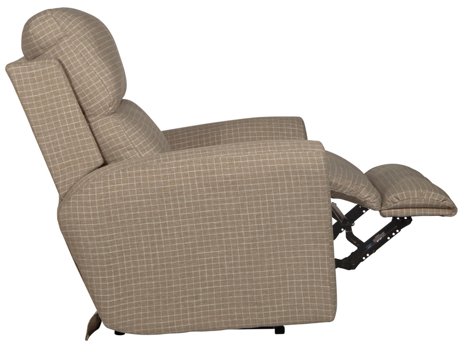 Justine - Lay Flat Extra Wide Recliner - Sandstone