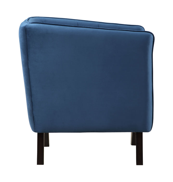 Hemisphere - Accent Chair - Blue / Black