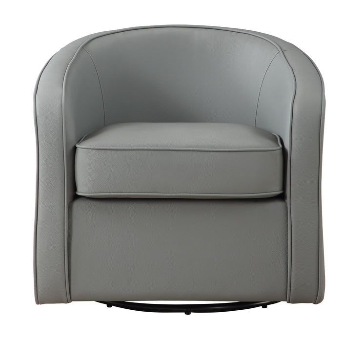 Amherst - Swivel Accent Chair - Gray