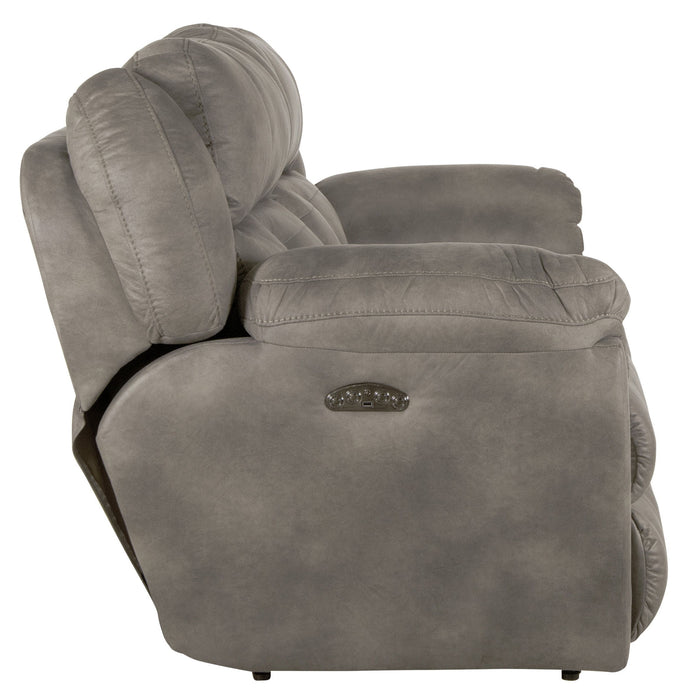 Ferrington - Power Lay Flat Reclining Sofa with Power Adjustable Headrest