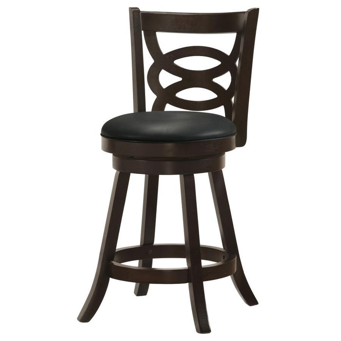 Calecita - Swivel Stools with Upholstered Seat (Set of 2)