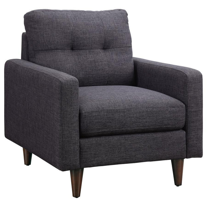 Watsonville - Tufted Back Chair - Grey