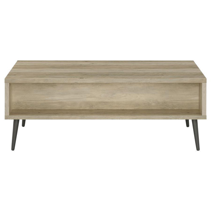 Welsh - Coffee Table - Antique Pine And Gray