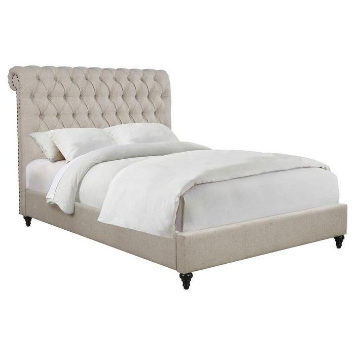 Devon - Button Tufted Upholstered Bed