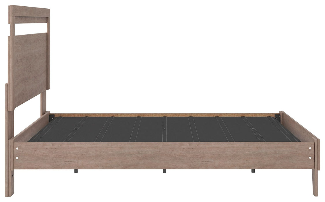 Flannia - Panel Platform Bed