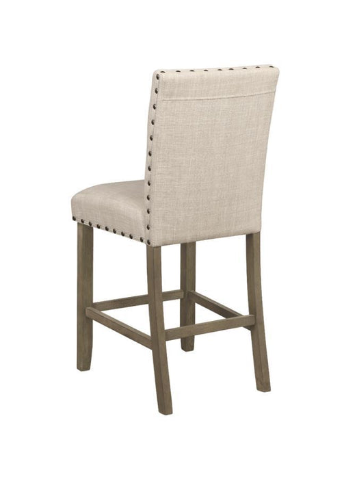 Ralland - Upholstered Bar Stools With Nailhead Trim (Set of 2)
