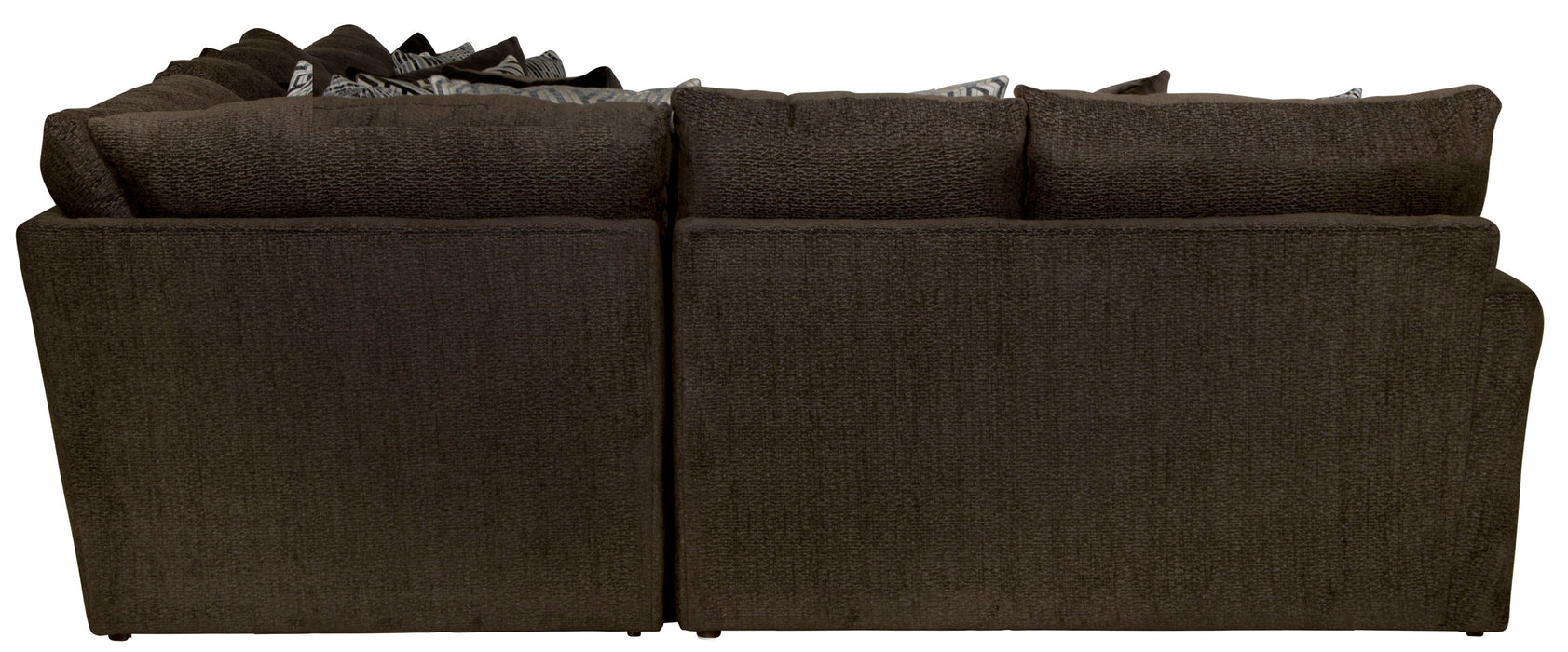 Galaxy - 2 Piece Sectional With 9 Included Accent Pillows