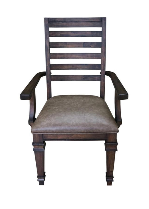 Avenue - Arm Chair (Set of 2) - Brown