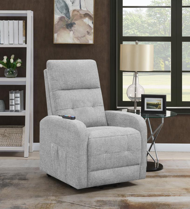 Howie - Tufted Upholstered Power Lift Recliner