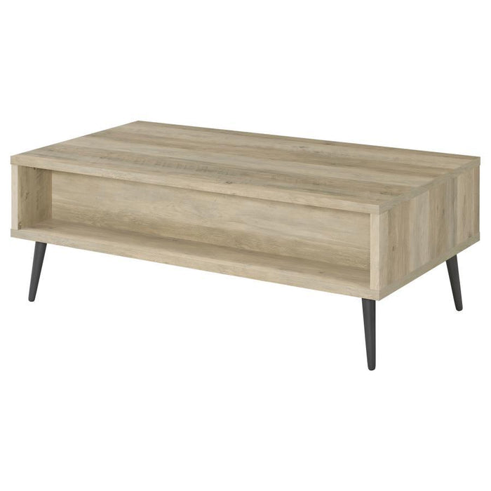 Welsh - Coffee Table - Antique Pine And Gray