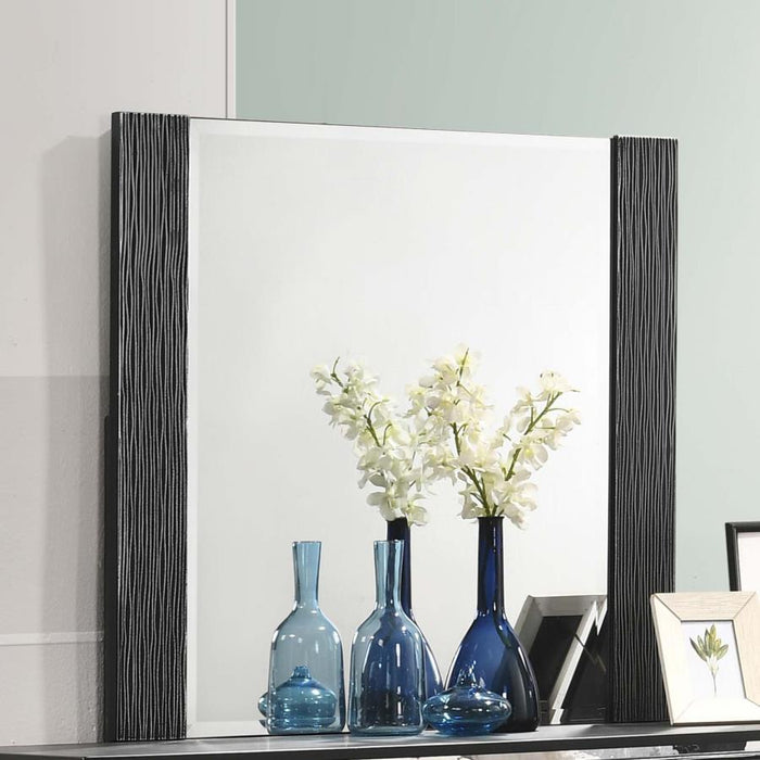 Blacktoft - Rectangle Dresser Mirror - Black