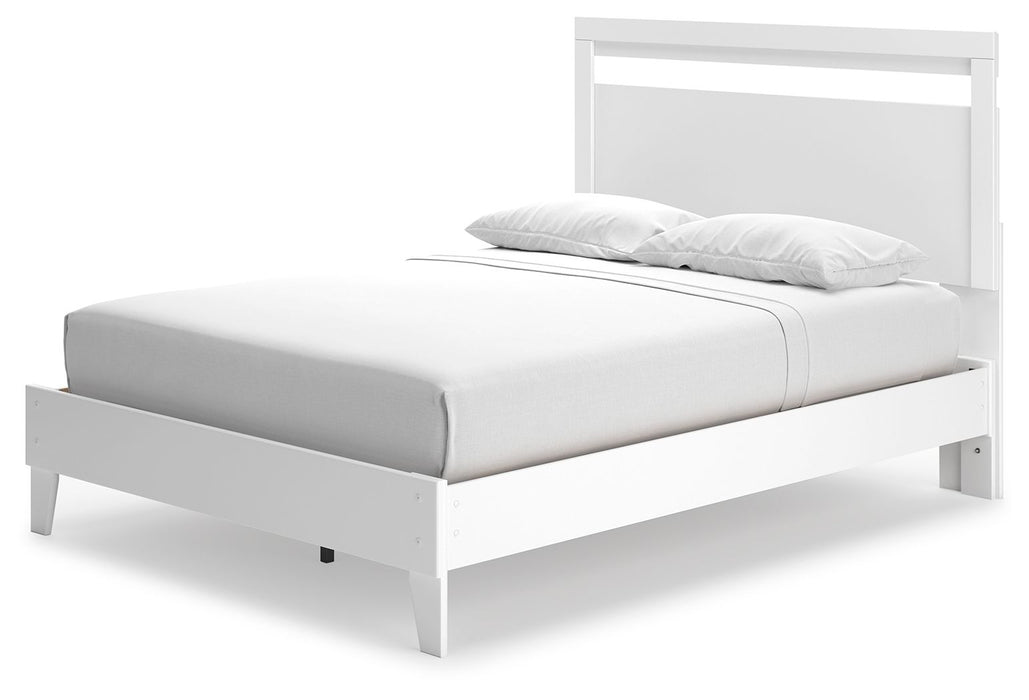 Flannia - Panel Platform Bed