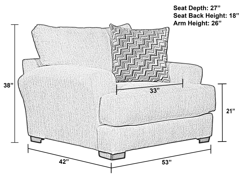 Ava - Sectional - Chair 1/2