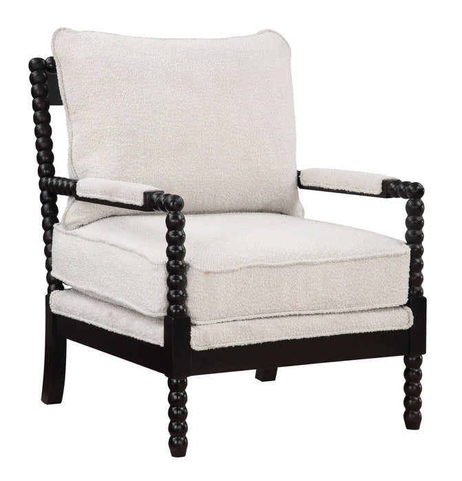 Graphica - Accent Chair - Black / Cream