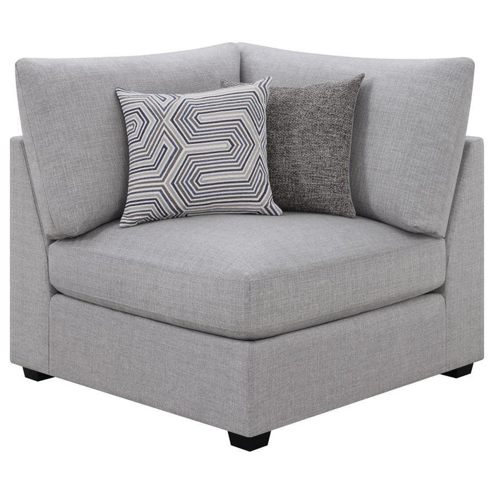 Cambria - 6-Piece Upholstered Modular Sectional - Grey