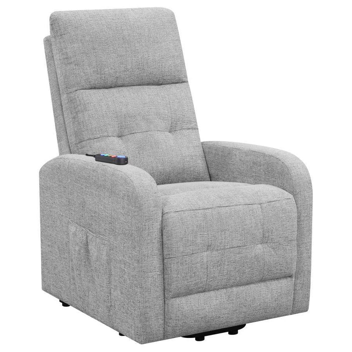 Howie - Tufted Upholstered Power Lift Recliner