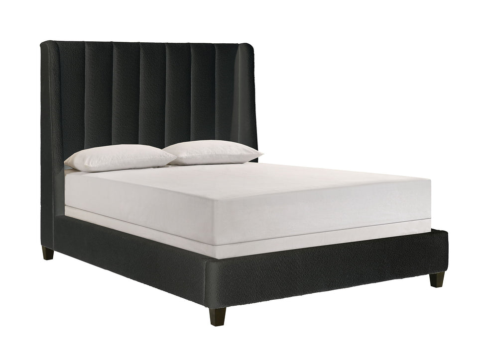 Agnes - King Bed - Charcoal