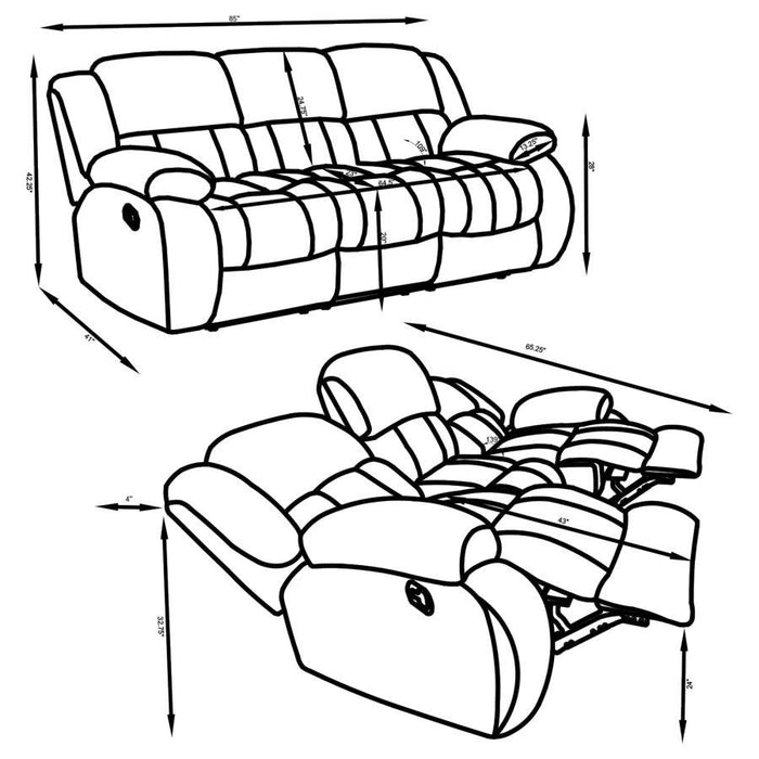 Weissman - Pillow Top Arm Motion Sofa