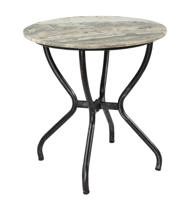 Olsen - Accent Table - Madeline Antique Silver
